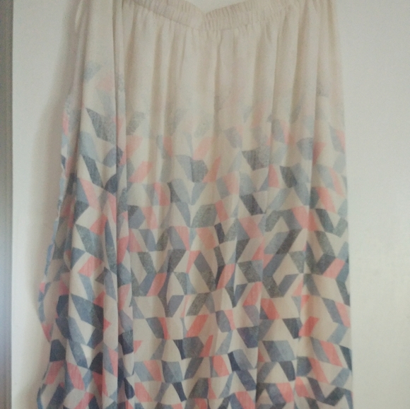 Skirt Geometric Patterned Multi-Color - Picture 2 of 5